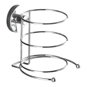 Wenko Milazzo Vacuum Loc Hair Dryer Holder Silver Wenko Milazzo Vacuum Loc Hair Dryer Holder Silver